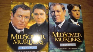 Midsomer Murders Season 1 and 2 DVD 2003 Set Of 4 discs each - Picture 1 of 2