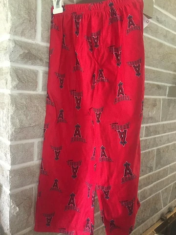 Los Angeles Angels MLB Flannel PJ Pants Youth Size XSmall (4-5) NEW Cover
