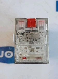 RELÉ OMRON MY2IN 110/120VAC 1898Y1 10A 250VAC 10A 30VDC - Imagen 1 de 4