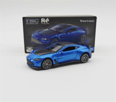 TSC 1:64 V12 VANTAGE / Bugatti Divo Diecast Model Car - Image 1 of 4
