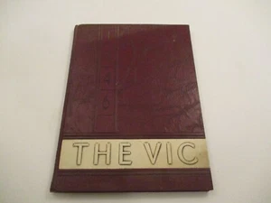 Vintage 1946 Midland High School Michigan VIC Yearbook MI - Picture 1 of 6