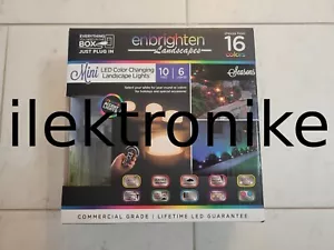 NEW Enbrighten Landscapes Outdoor Mini Path Lights 6 Lights 16 Color Changes - Picture 1 of 3