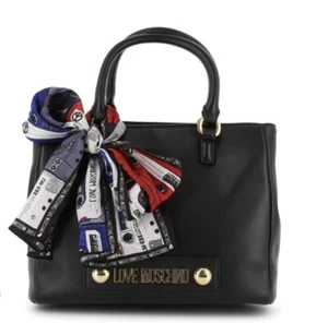 LOVE MOSCHINO Cassette Scarf Tote Schultertasche NEU - Bild 1 von 5