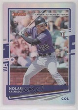 2020 Panini Donruss Career Stat Line /500 Nolan Arenado #147