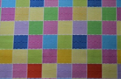 Blank Quilting Bloom Bouquet ll Chevron Blocks  By the 1/4 yard cotton fabric - Image 1 of 2