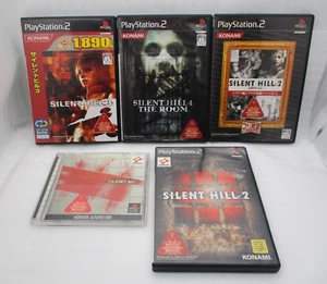 PS1 Silent Hill 1, PS2 2 , 2 Directors Cut , 3 & 4 Japan 5Games - Picture 1 of 11