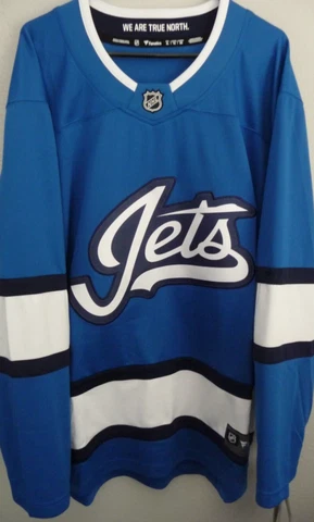 Men's Winnipeg Jets Hockey Alternate Breakaway Jersey XL NWT Cover