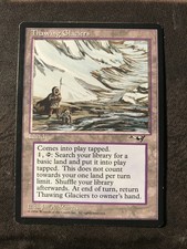 Thawing Glaciers X1 Alliances NM/M Land Rare MTG CARD Played