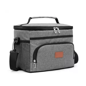 Bolsa Enfriadora 15L Aislada Térmica Camping Picnic Playa Festival Caja 15 Litros Cremallera - Imagen 1 de 6