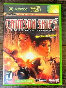 Crimson Skies: High Road to Revenge (Xbox, 2003) Complete - Picture 1 of 3