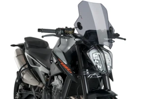 Deflector De Parabrisas Puig Bat Light Smoke Indian Scout Y Bobber 15 - 25 - Imagen 1 de 12