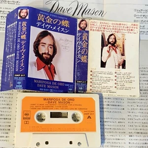 DAVE MASON Mariposa De Oro JAPAN CASSETTE TAPE 25KP317 w/PS(flap intact) +INSERT - Picture 1 of 7