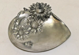 WMF B Schreibtischablage Tintenfass Jugendstil Antiksilber 5,5 x 17,0 x 19,0cm - Bild 1 von 12