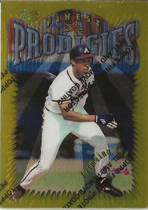 1996 Topps Finest - #324 Jermaine Dye Prodigies Atlanta Braves With Coating - Picture 1 of 1