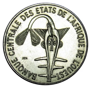 West African States 1 Franc CFA coin 1979 KM#8 (a2) - Picture 1 of 2