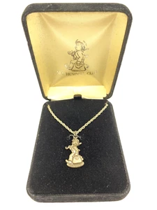 M.I. vintage Collar de plata esterlina Hummel Club, Goebel 1990, Merry Wanderer - Imagen 1 de 5