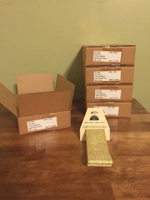 Expressions From Hallmark Gold Fabric Ribbon 1 1/2" x 4 Yards (36) Piece Lot - Image 1 of 4