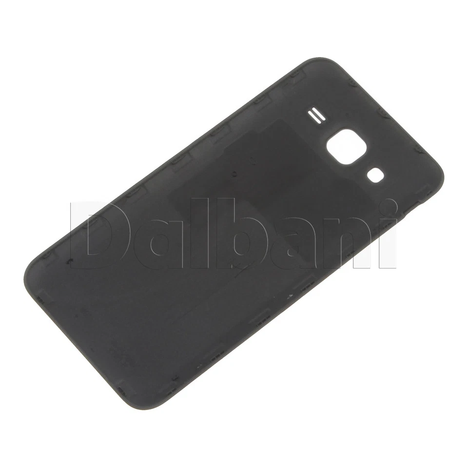 Placa de repuesto para puerta trasera de batería Samsung Galaxy J5 negra Foto 1 de 1