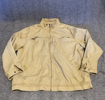 Territory Ahead Flannel Lined Canvas Field Utility Jacket Mens Size XXL Cotton - Image 1 of 4