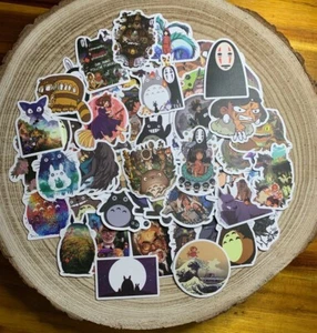 50 Ghibli par exemple autocollant design Totoro sticker pour ordinateur portable téléphone portable skateboard - Photo 1/1