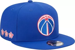 Washington Wizards New Era Alternate City Edition  59FIFTY Fitted Hat-Blue - Picture 1 of 5