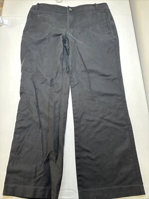 Pantalones Eddie Bauer Mercer Fit para mujer, negros, talla 12 Foto 1 de 4