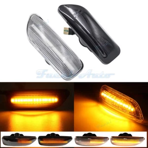 Luz de marcador lateral indicadora dinámica LED para Volvo S60 S80 XC90 MK1 V70 MK2 (SW) - Imagen 1 de 21