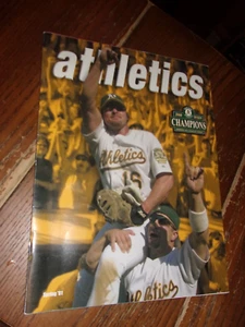 OAKLAND ATHLETIC ( A'S ) 2001 SPRING TRAINING PROGRAM Cactus League - Bild 1 von 1