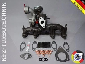 Turbolader Golf 4 Audi GT1749VA 03G253016Q 038253016F 038253016E ASZ 96KW  - Bild 1 von 3