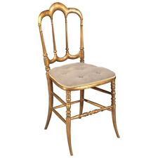 Q' Watermark Chair in Antique Style 19. Century Handmade