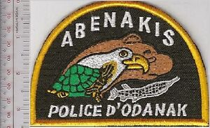 Police Première Nation Abénaquis d'Odanak service de police tribale QC crochets vel