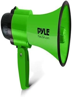 Sound Around Megaphone Portable Speaker Siren Bullhorn Compact Battery Operated