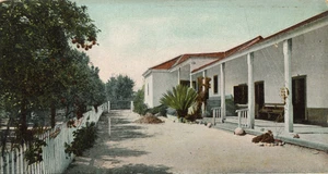 Cartolina Casa di Ramona Camulos Rancho Ventura County California M. Rieder 3050 - Foto 1 di 3