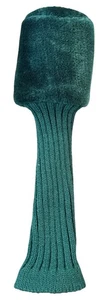 Golf Plush Barrel Sock Driver Fairway Wood Headcover Green - Picture 1 of 5
