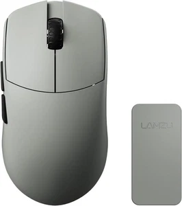 Lamzu Maya 4K Wireless Ultra Super-Light Gaming Mouse 45g 26000 DPI PAW3395 Grey - Picture 1 of 10