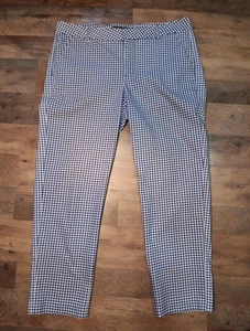 Pantalones cortos Liverpool Kelsey Gingham, talla 12W elásticos. - Imagen 1 de 8