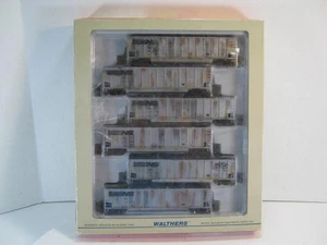 HO Walthers 6 Stück Bethgons Norfolk Southern #2 932-5314 Weathered & Grafitti - Bild 1 von 14