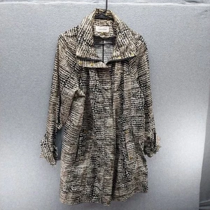 Calvin Klein Womens Animal Print Lightweight Jacket Coat 1X with carrying case - Picture 1 of 7
