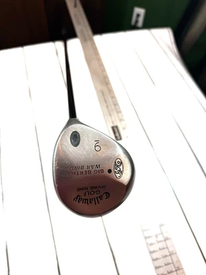 Madera Callaway Big Bertha Warbird 9, eje original RCH 96, R Flex, sin HC Foto 1 de 4