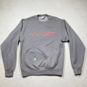 Cedarville University Sweatshirt Adult Small Gray long Sleeve  Pullover  XON - Picture 1 of 14