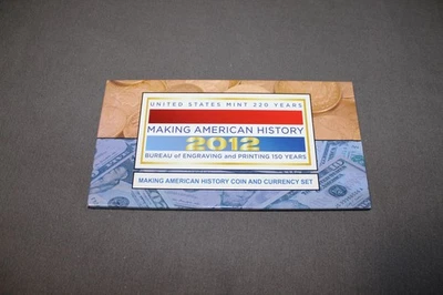 U.S. Mint 220 years Making American History Coin And Currency set 2012 free ship - Image 1 of 4