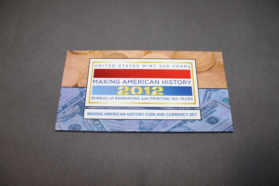 U.S. Mint 220 years Making American History Coin And Currency set 2012 free ship - Image 1 of 4