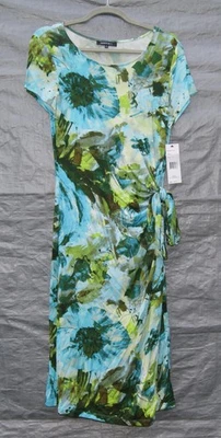 Vestido Floral Lafayette 148 New York, Talla 14, con Etiquetas, + Bolso de Mano con Cuentas Gratis Foto 1 de 4