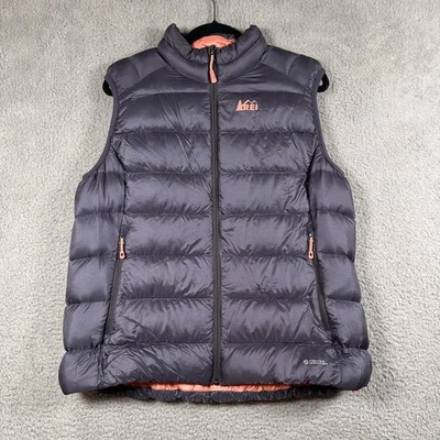 REI Vest Mens XL Black Pertex Quantum Down Primaloft Puffer Packable Outdoors - Image 1 of 4