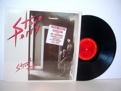 JOURNEY solo STEVE PERRY Street Talk LP from 1984 COLUMBIA FC 39334 Hype Sticker - Image 1 of 4