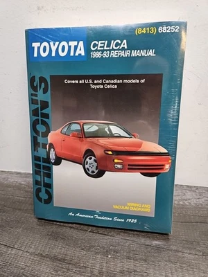 Chilton's Repair Manual #8413 Toyota Celica 1986-1993 - Image 1 of 4