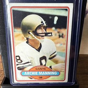 1980 Topps #93 Archie Manning New Orleans Saints - Picture 1 of 10