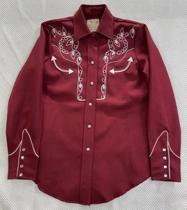 Camicia H Bar C California Ranch ricamata a scatto EL DORADO COLLECTION donna 36 - Foto 1 di 8