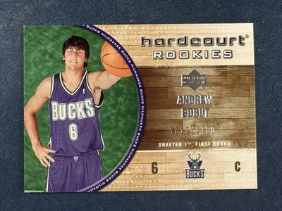 2005-06 Upper Deck Hardcourt #140 Andrew Bogut Bucks /1750 RC - Image 1 of 2