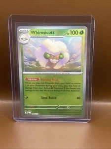 Pokémon SV Prismatic Evolutions Whimsicott Pokeball Reverse Holo Rare 008/131 NM - Bild 1 von 3